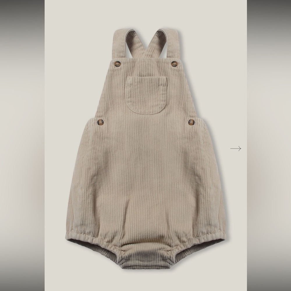 The simple folk THE OVERALL ROMPER